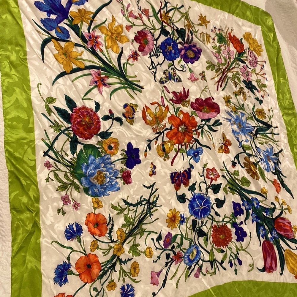 Silk Scarf NWOT Never used.